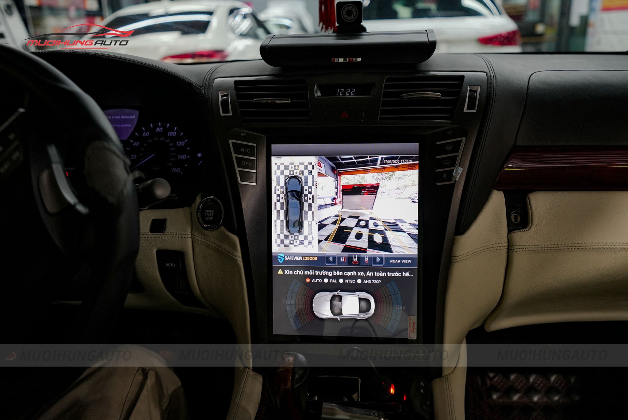 Camera 360 độ xe Lexus LS460L 2018