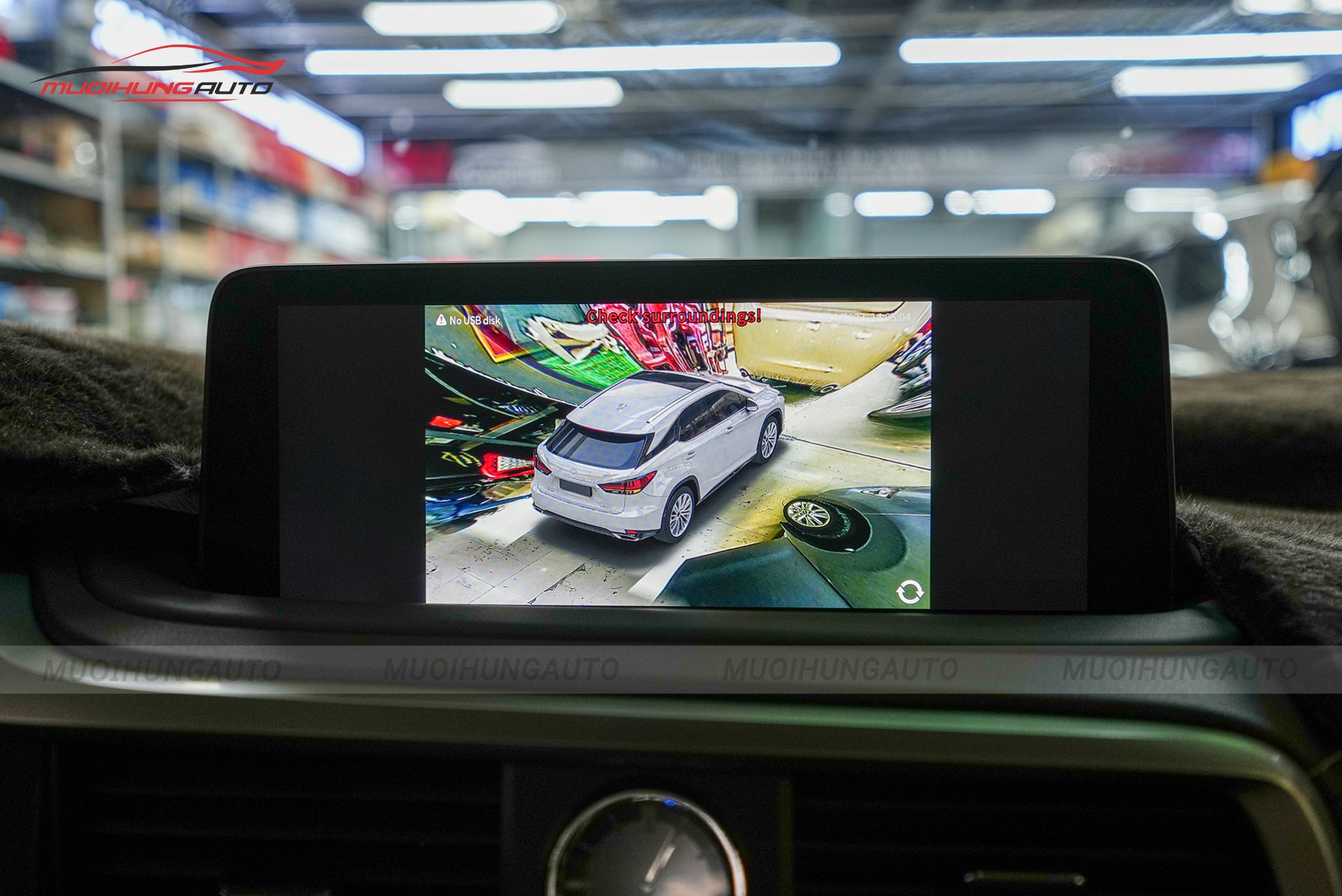 Camera 360 độ xe Lexus RX300 2020