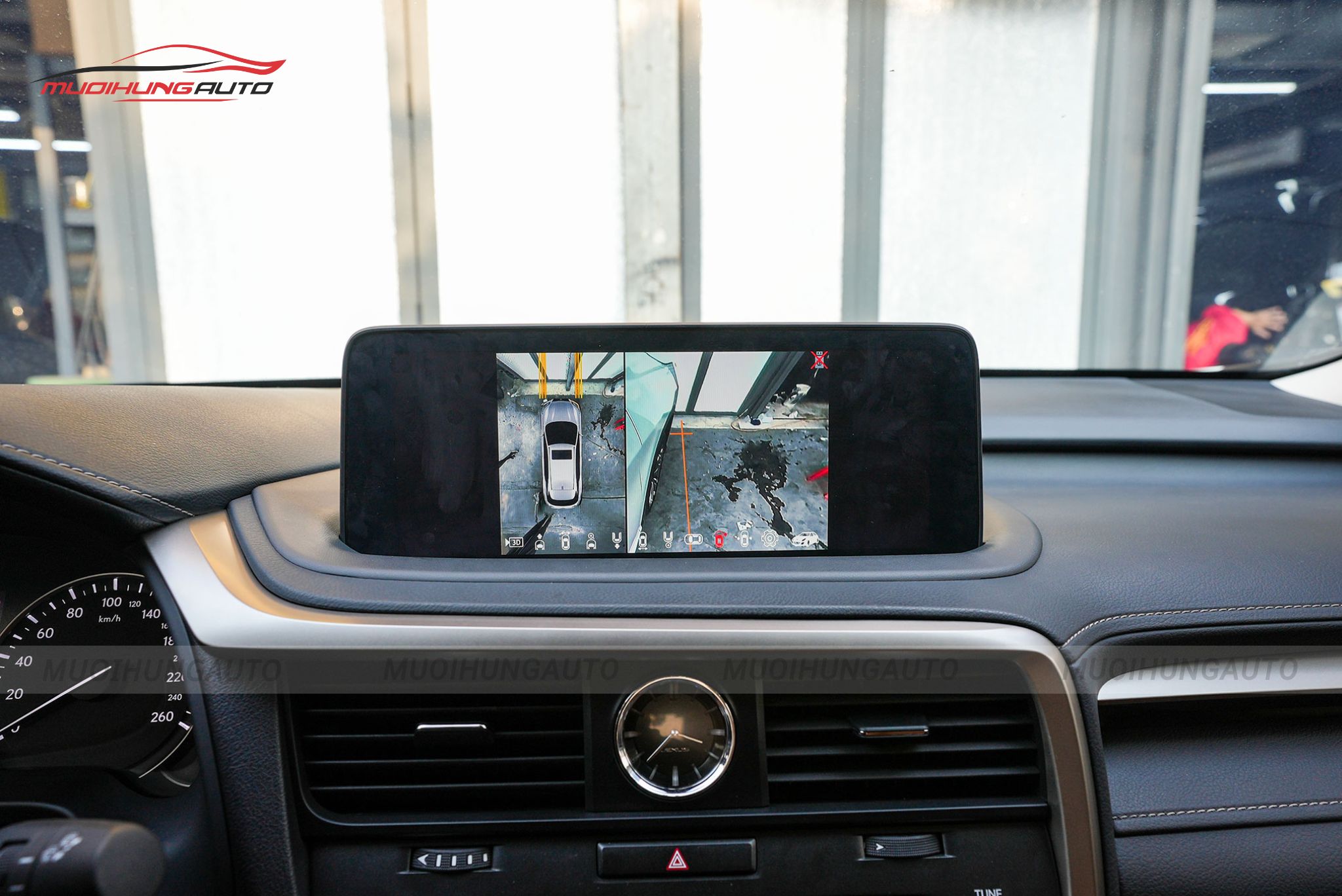 Camera 360 độ xe Lexus RX300 2022