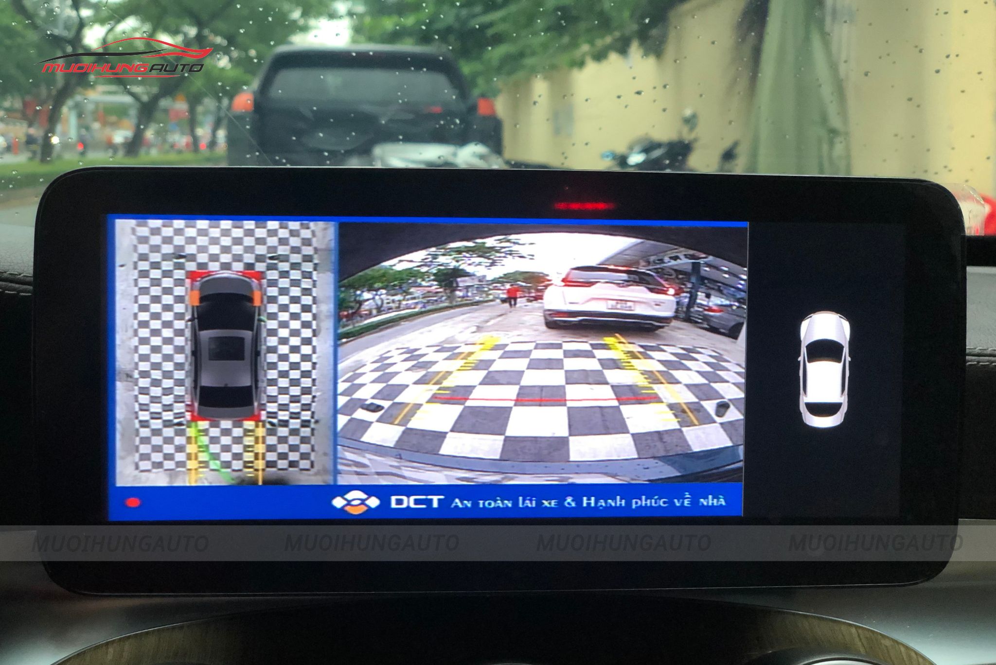 Camera 360 độ xe Mercedes C250