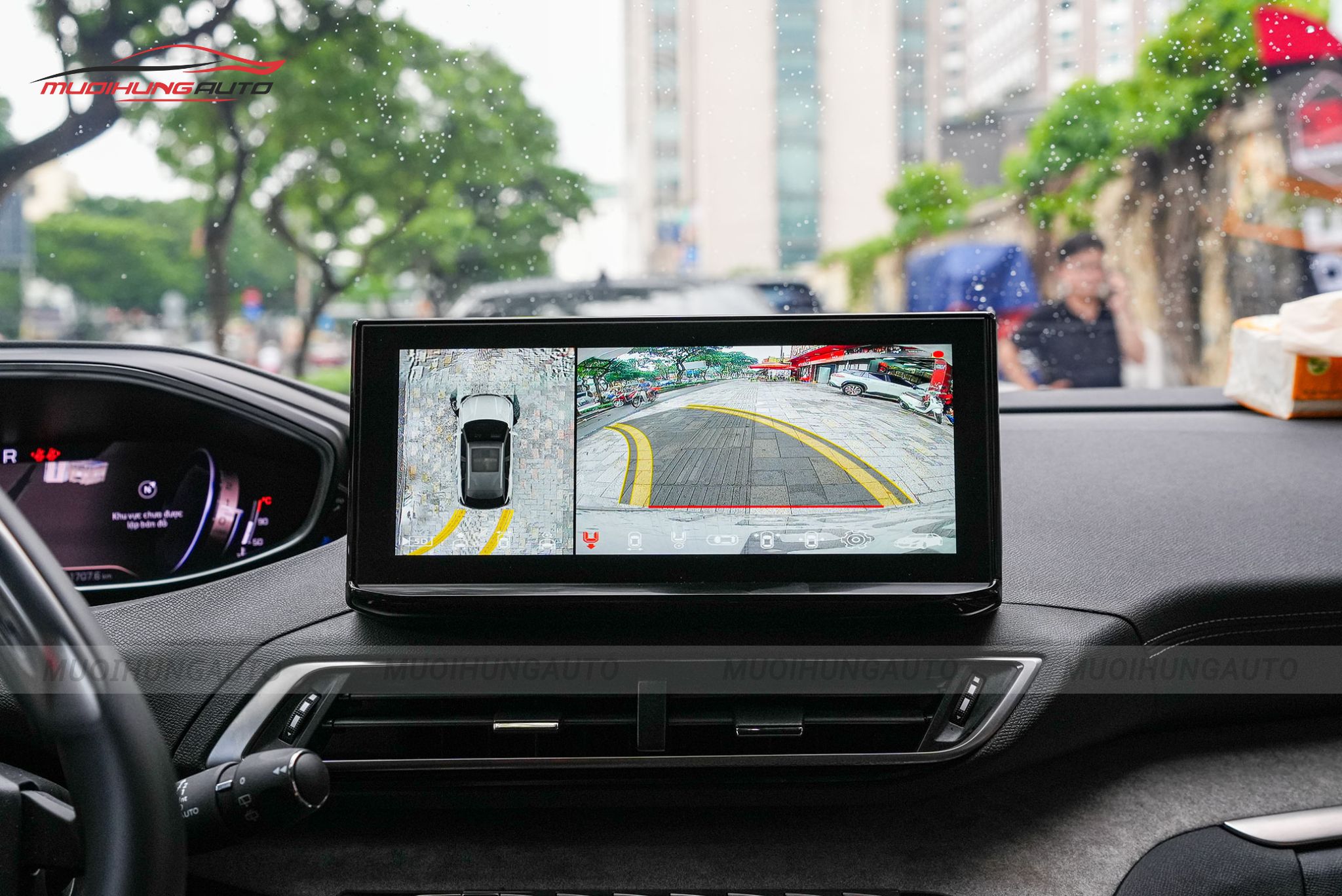 Camera 360 độ xe Peugeot 3008 2023