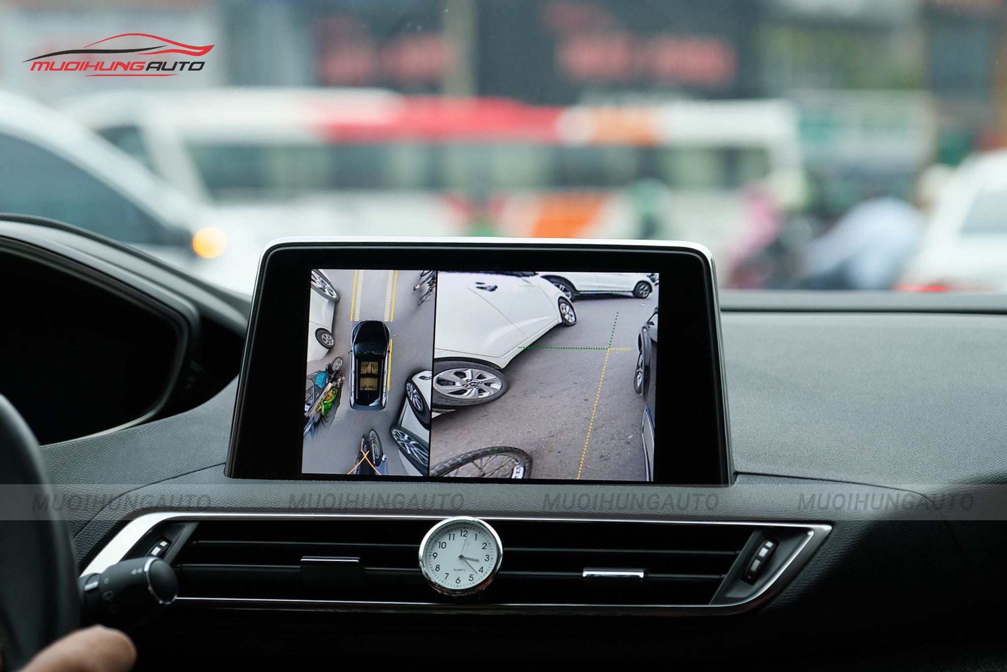 Camera 360 độ xe Peugeot 5008