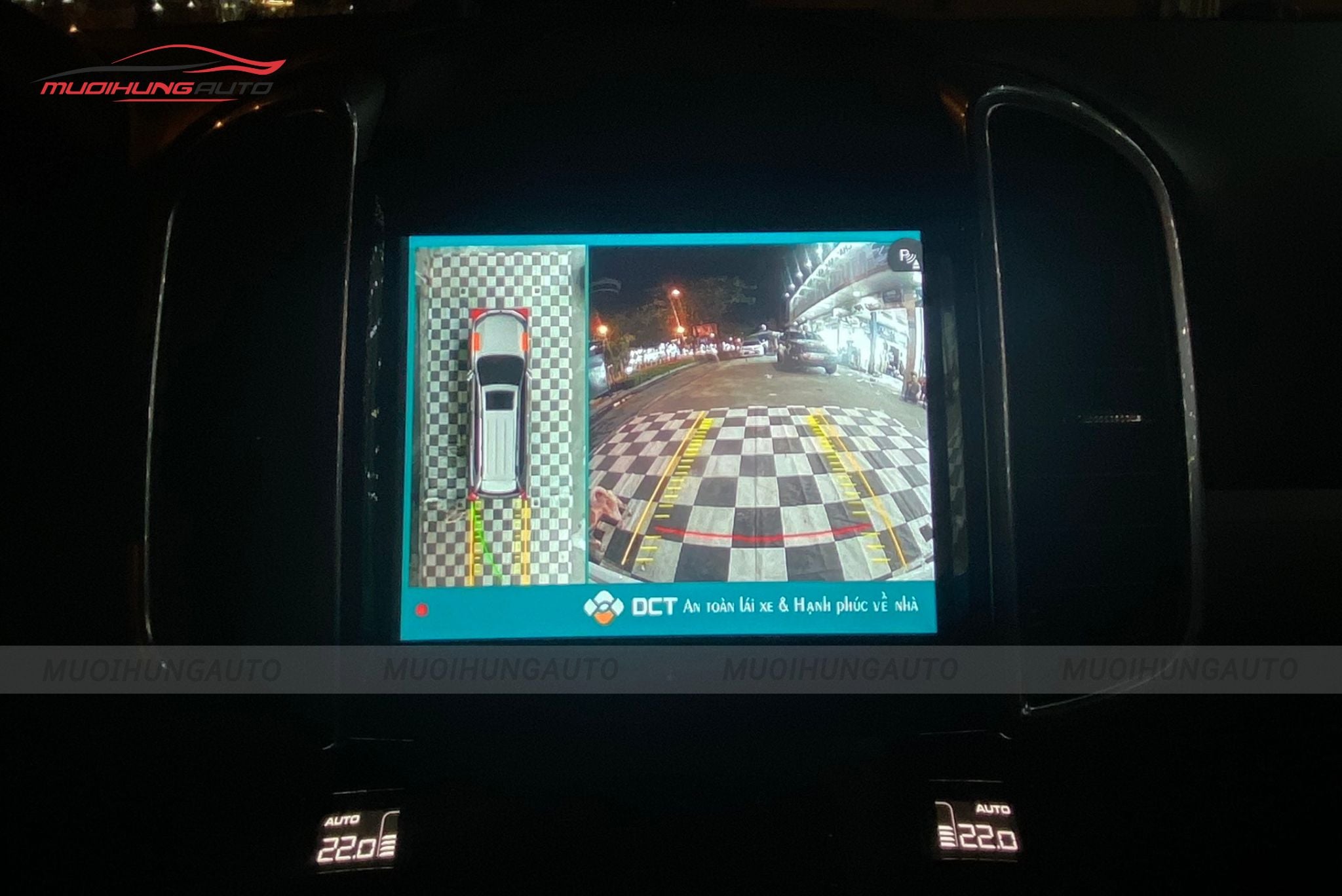 Camera 360 độ xe Porsche Cayenne