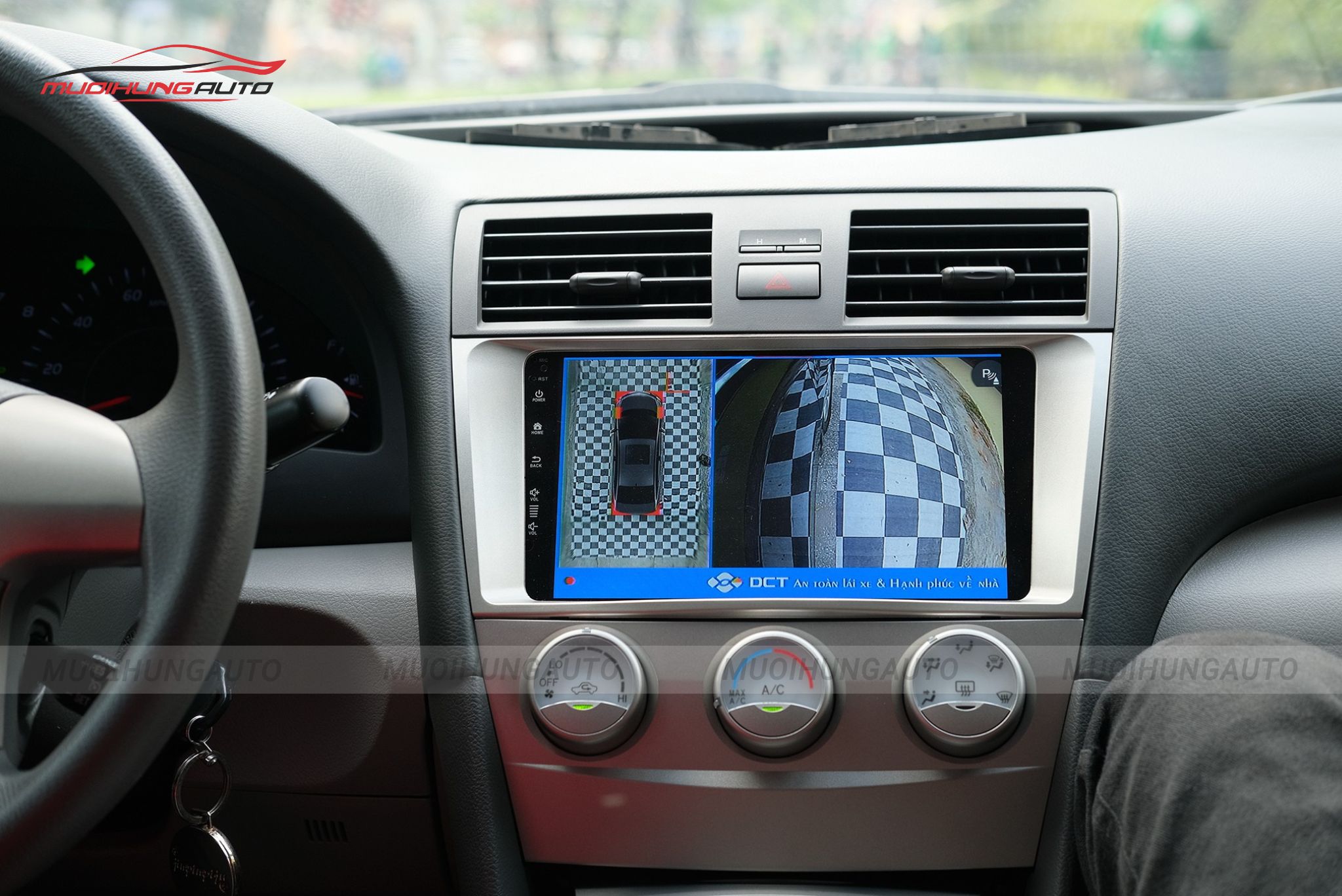 Camera 360 độ xe Toyota Camry 2012