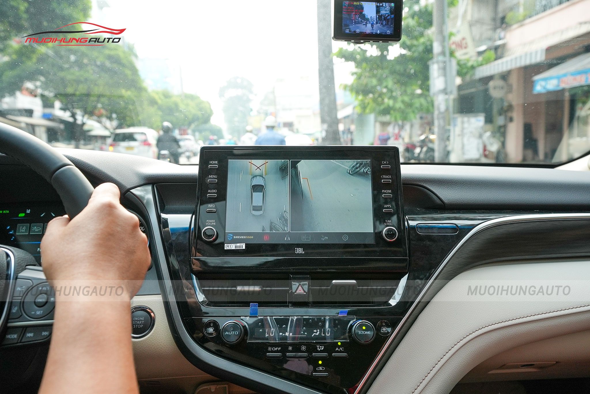 Camera 360 độ xe Toyota Camry 2023