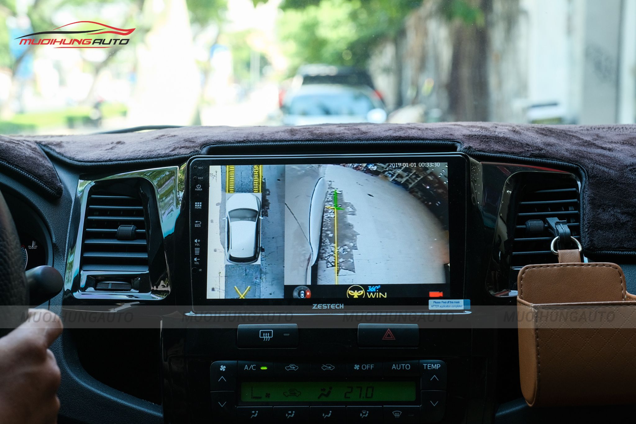 Camera 360 độ xe Toyota Fortuner 2015