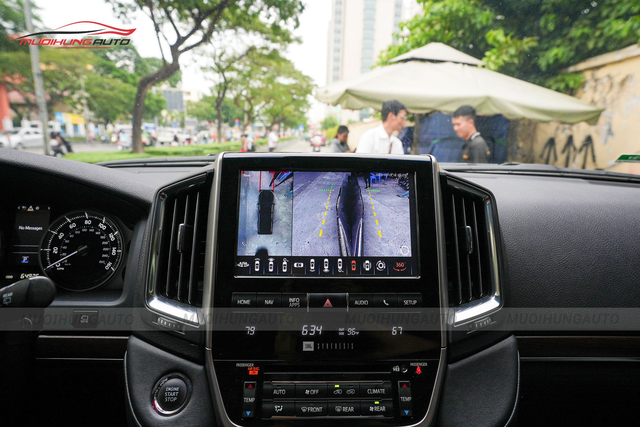 Camera 360 độ xe Toyota Land Cruiser 2016