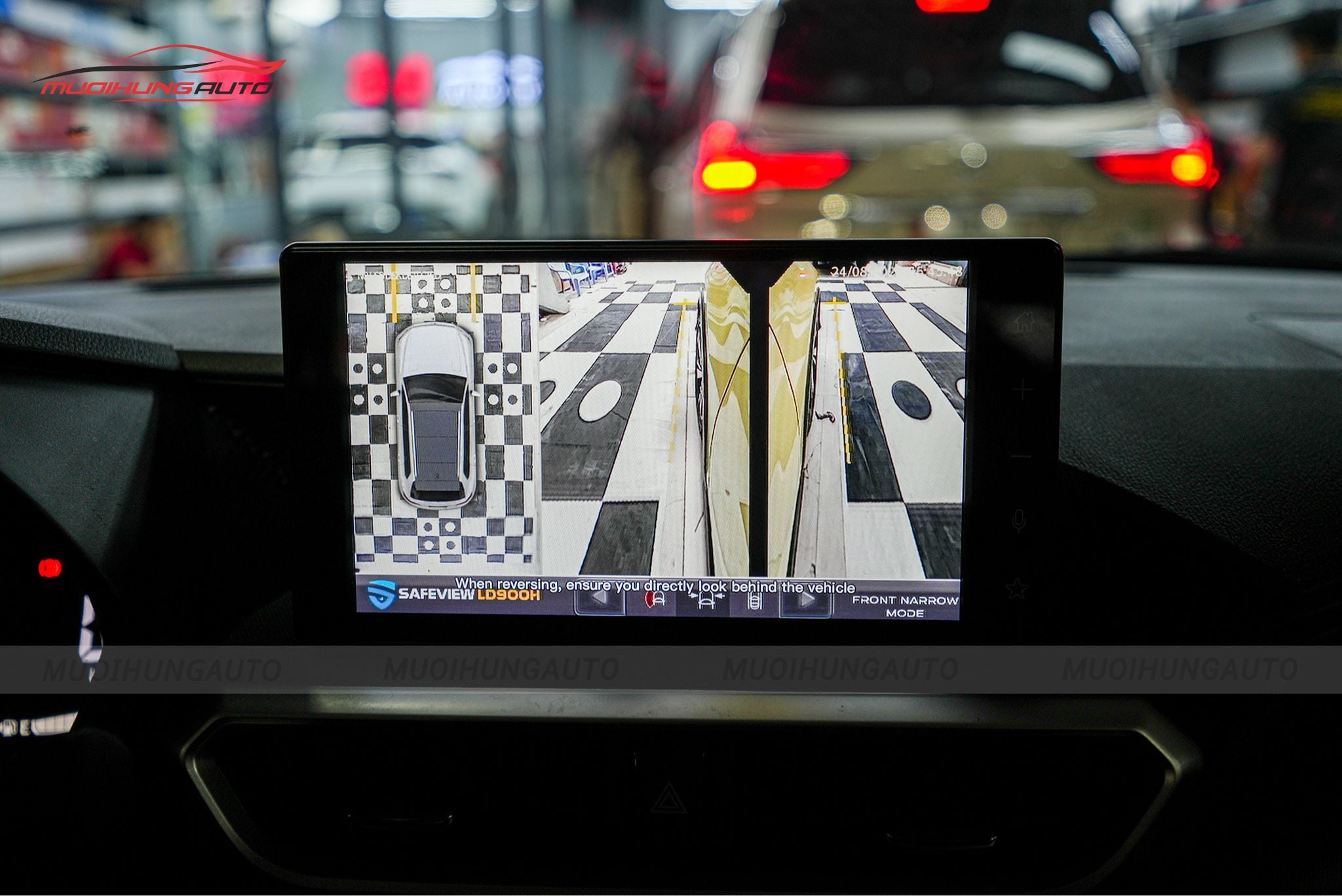 Camera 360 độ xe Toyota Raize