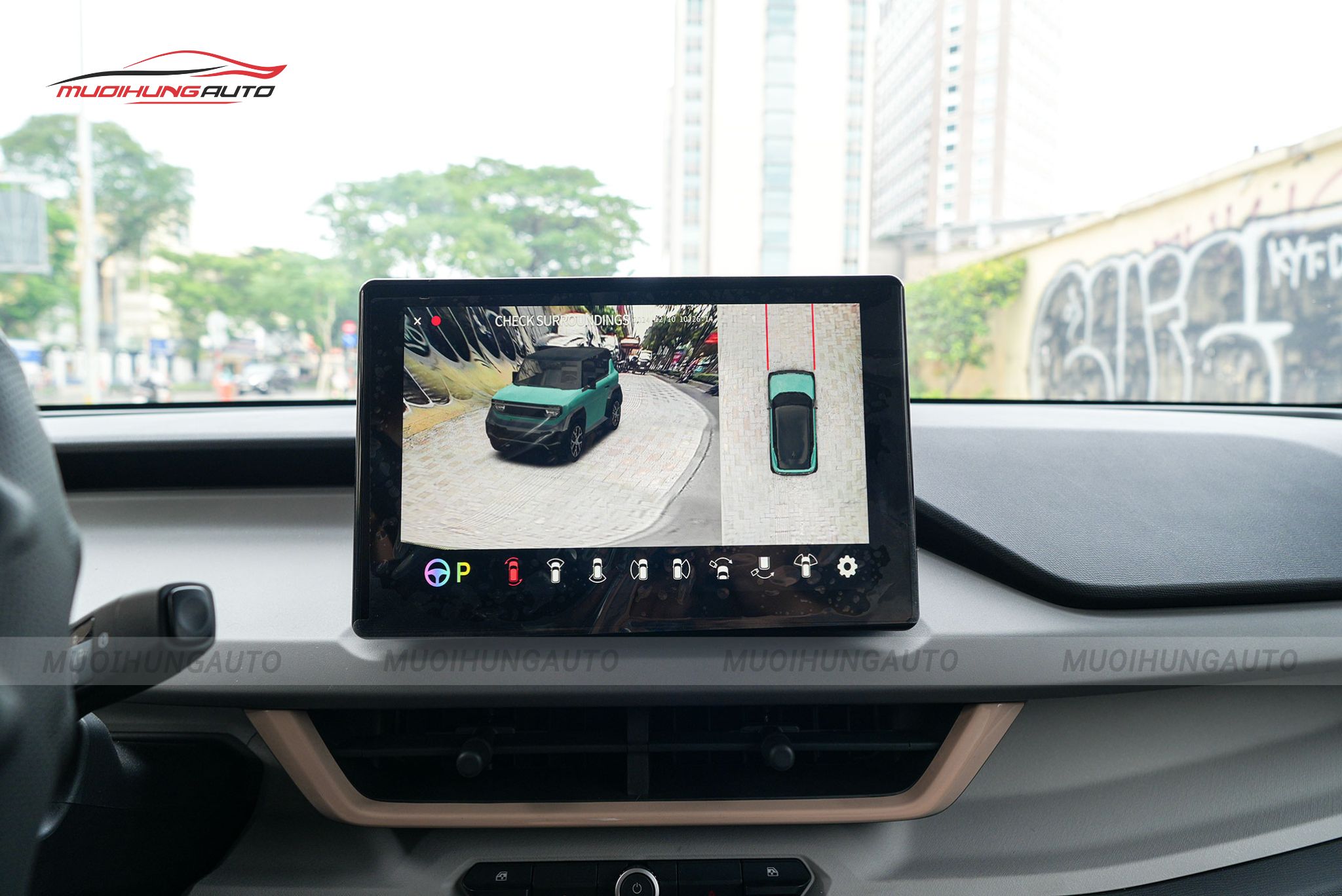 Camera 360 độ xe Vinfast VF3 2024