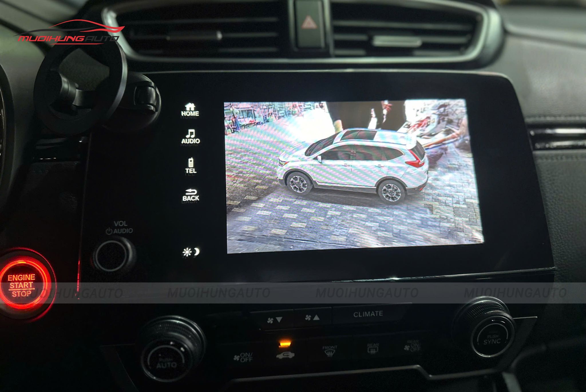Camera 360 ô tô Honda CRV 2022