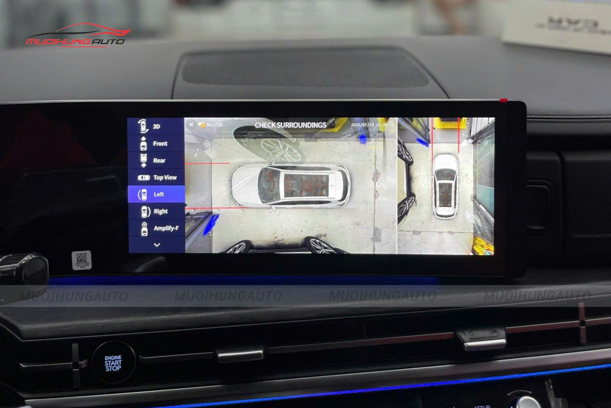 Camera 360 ô tô Hyundai Santafe 2024 - 2025