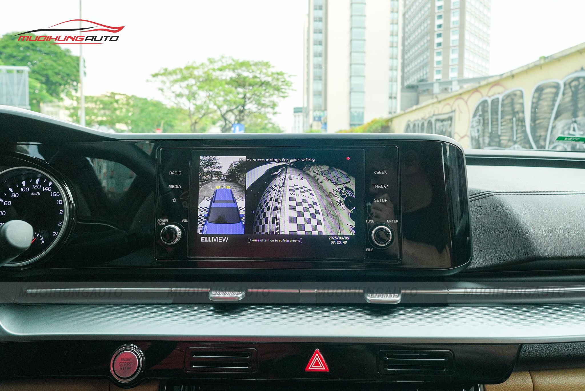 Camera 360 ô tô Kia Carnival 2023