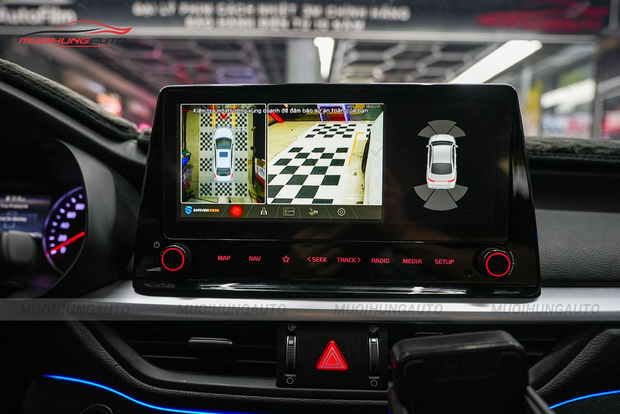 Camera 360 ô tô Kia K3 2024