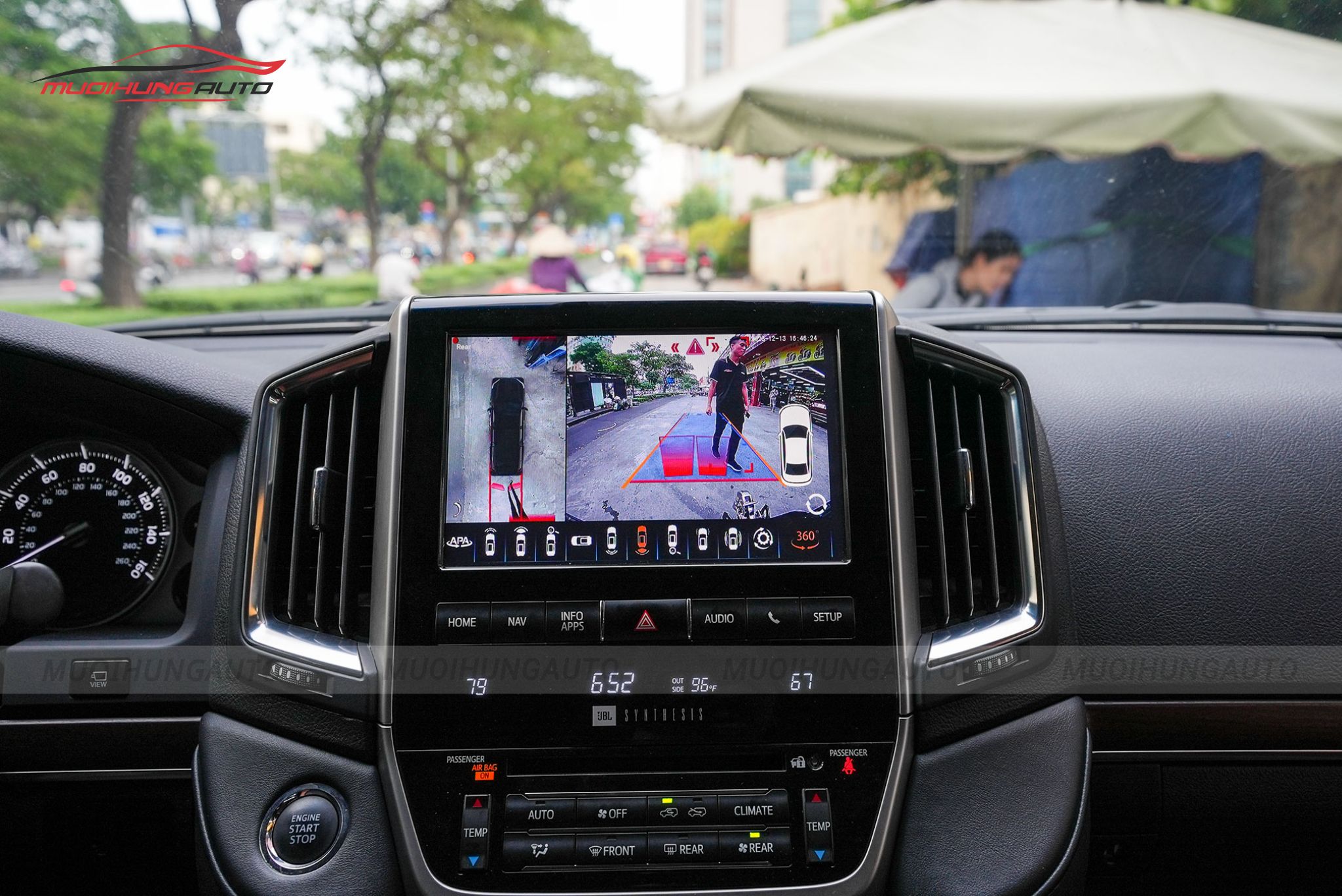 Camera 360 ô tô Toyota Land Cruiser 2016