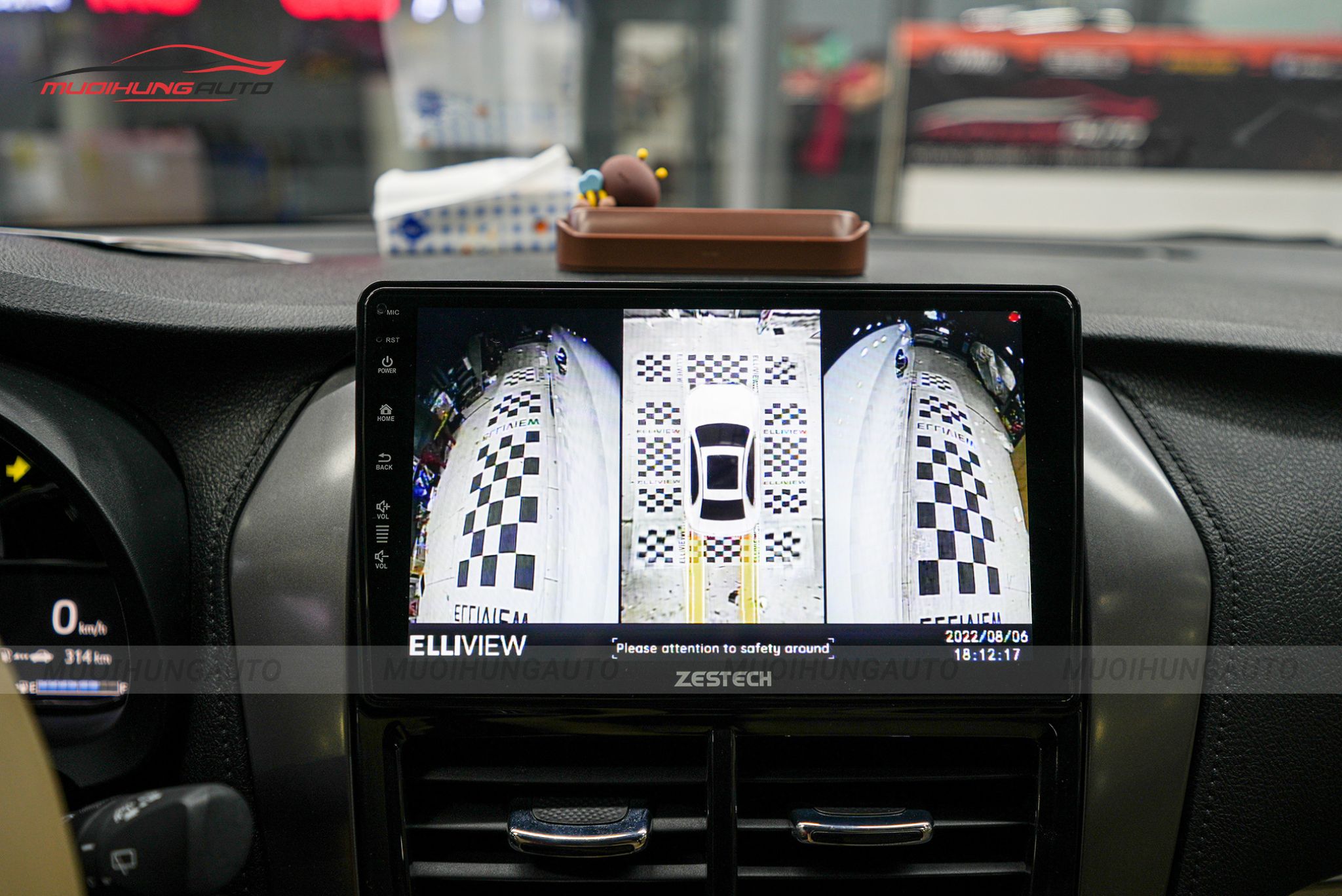 Camera 360 xe Toyota Yaris