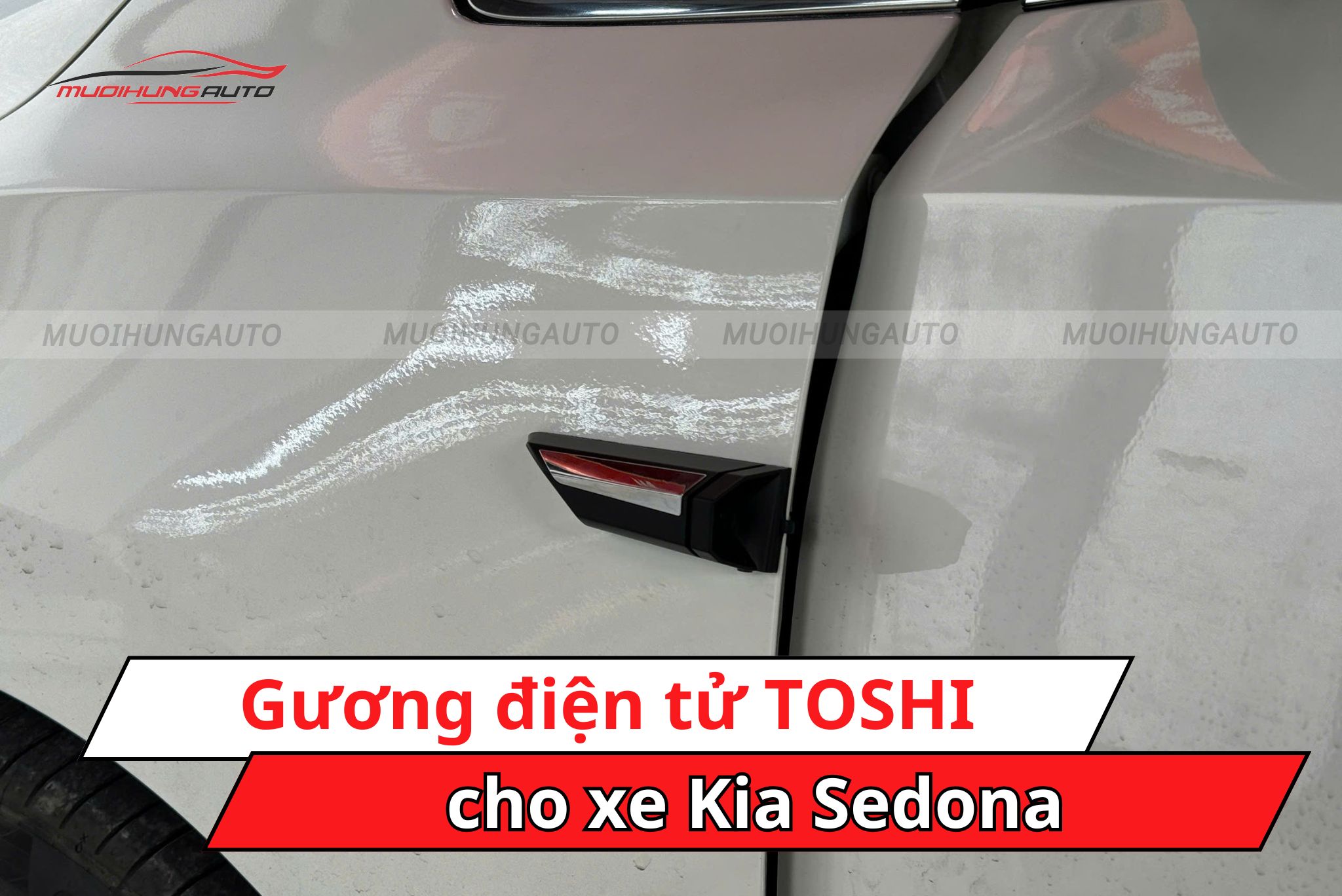 Camera gương điện tử TOSHI cho xe Kia Sedona