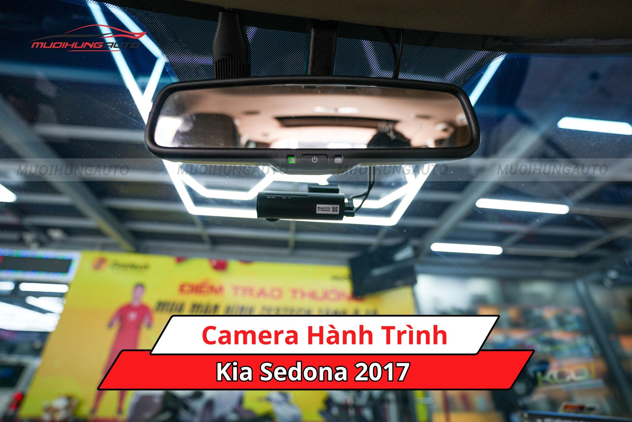 Camera hành trình cho Kia Sedona 2017