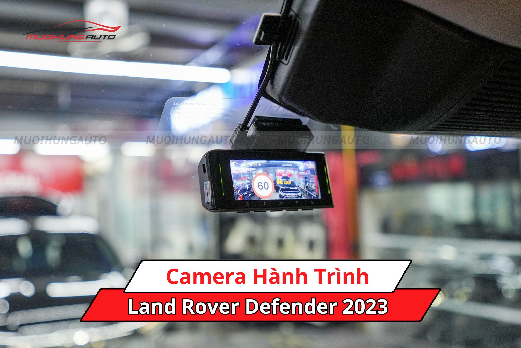 Camera hành trình cho Land Rover Defender 2023