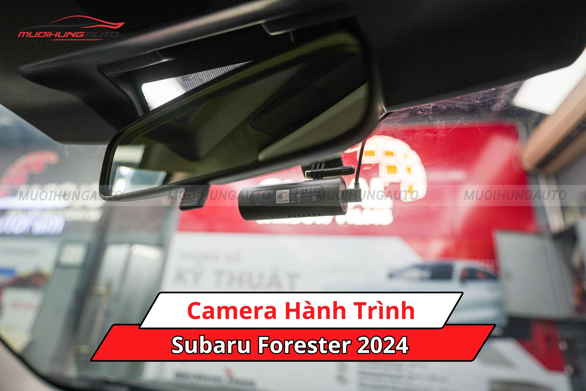 Camera hành trình cho ô tô Subaru Forester 2024