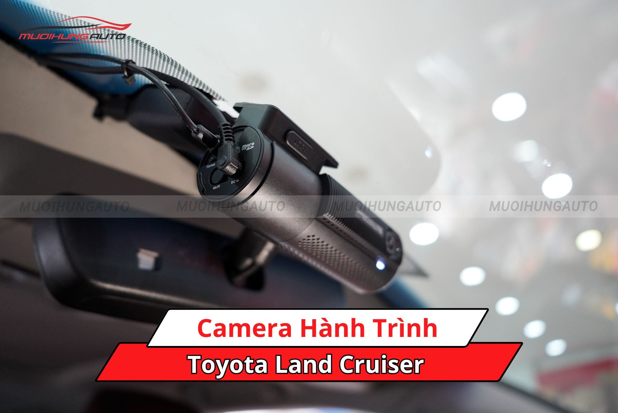 Camera hành trình cho ô tô Toyota Land Cruiser