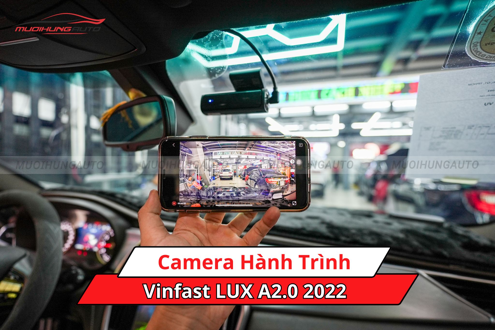 Camera hành trình cho ô tô Vinfast LUX A2.0 2022