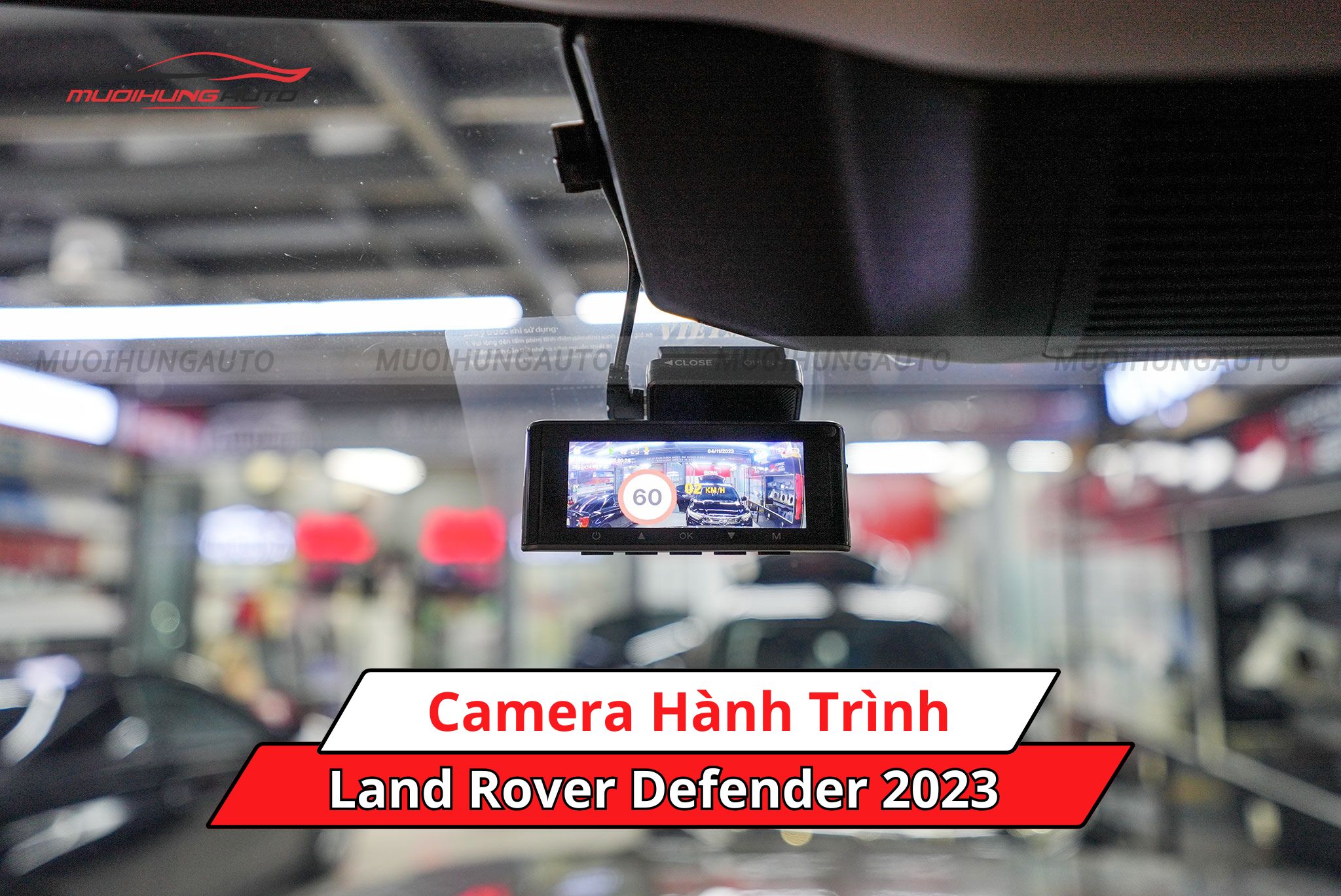 Camera hành trình cho xe Land Rover Defender 2023