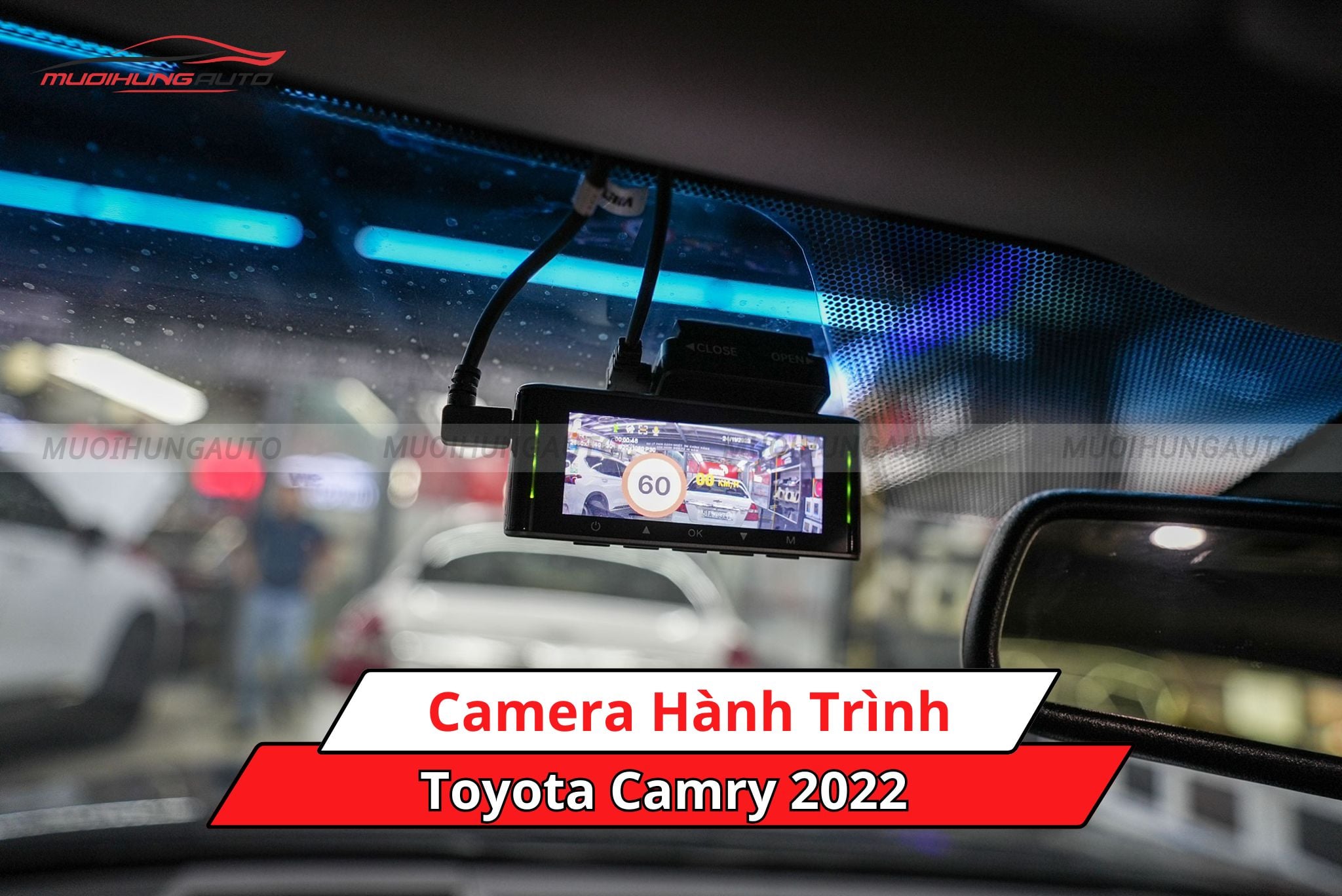 Camera hành trình cho xe Toyota Camry 2022