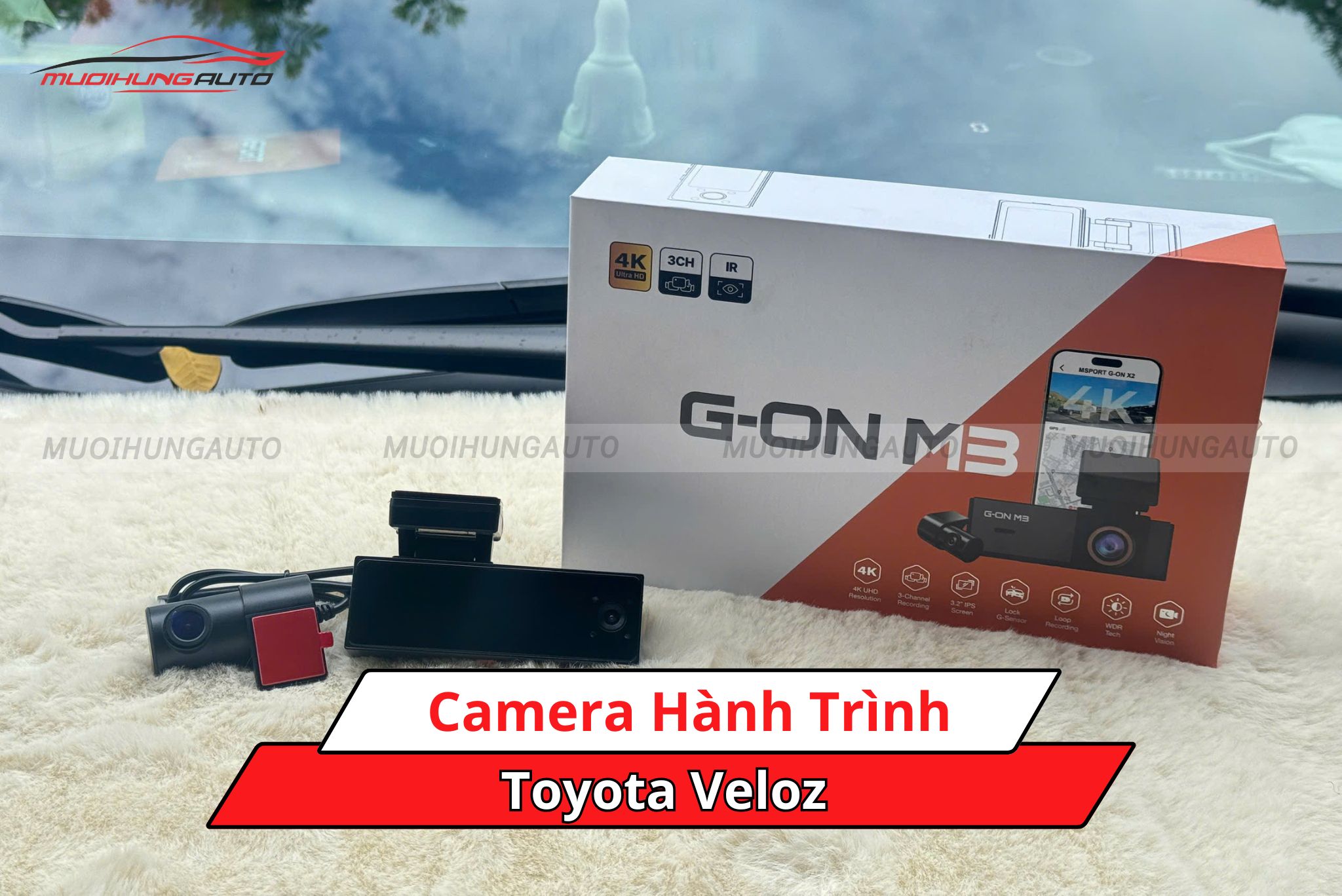 Camera hành trình cho xe Toyota Veloz