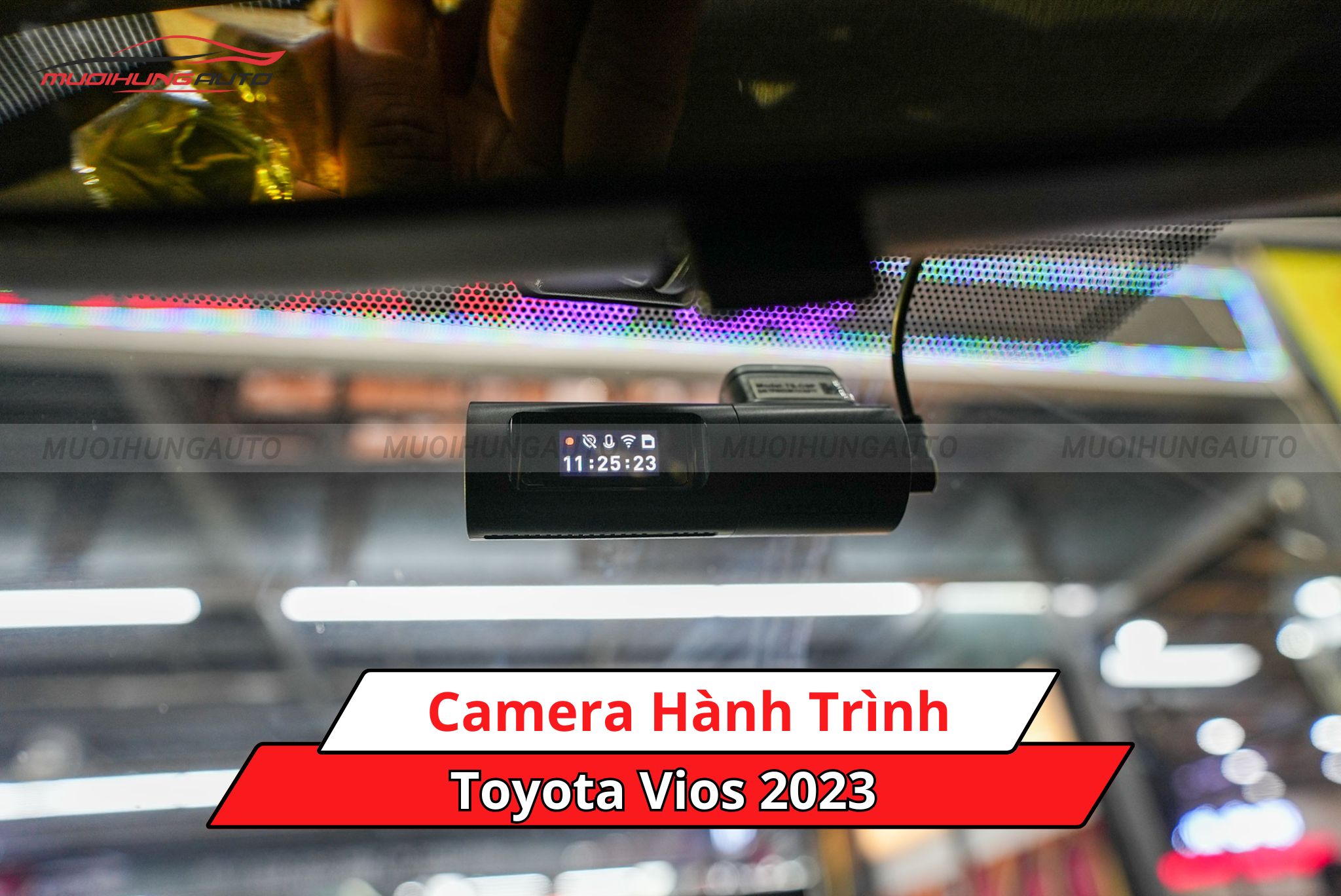 Camera hành trình cho xe Toyota Vios 2023
