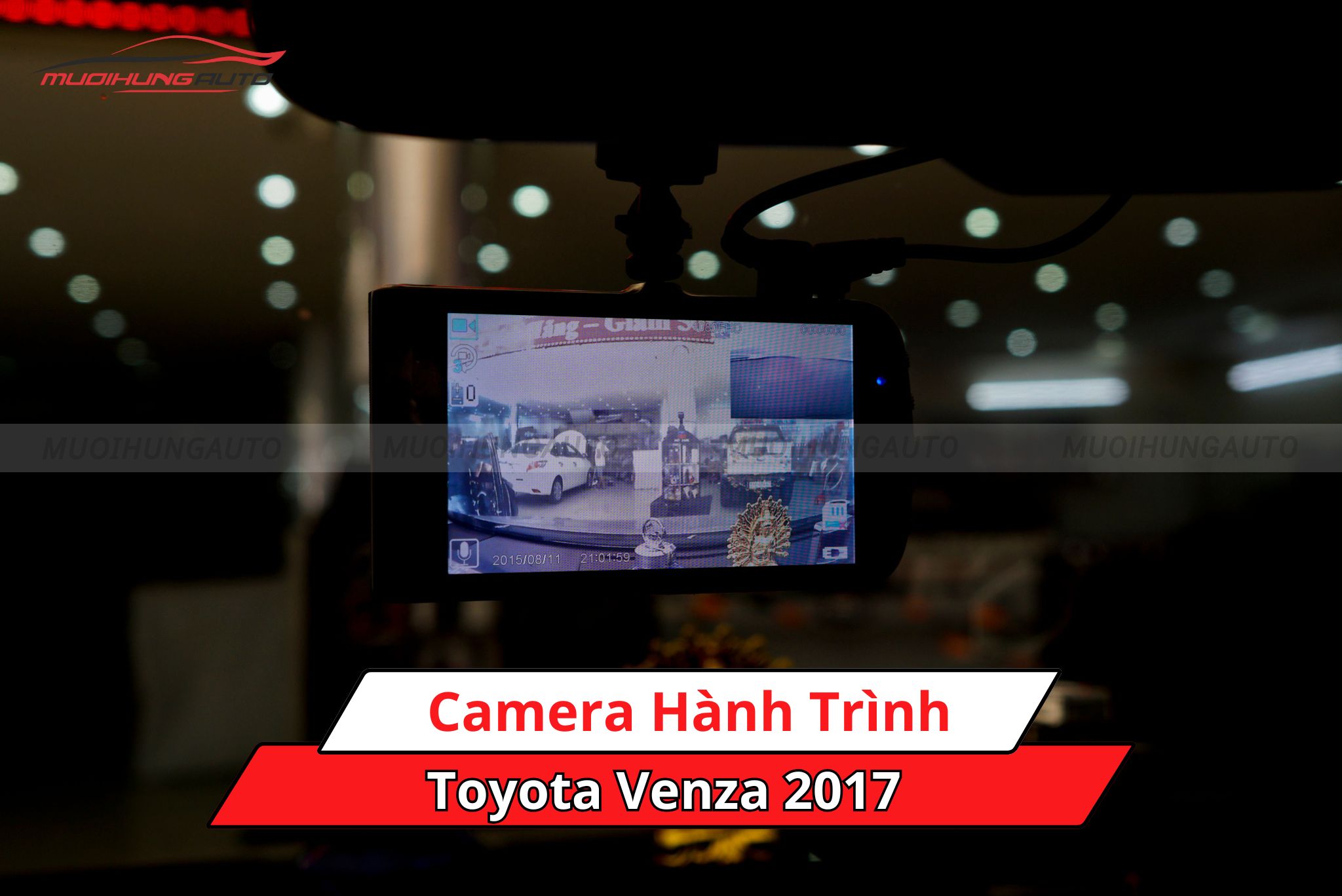 Camera hành trình ô tô Toyota Venza 2017