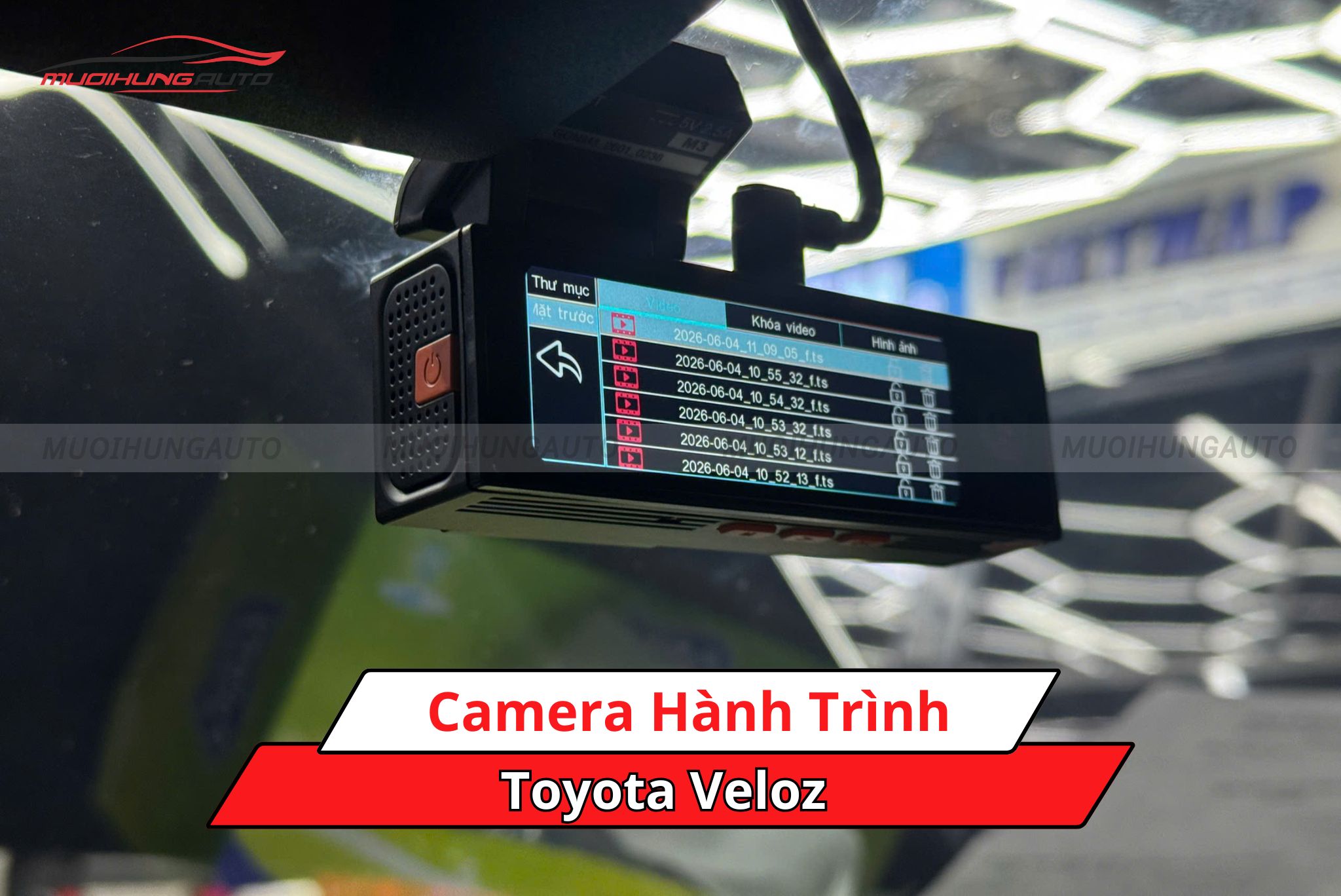 Camera hành trình Toyota Veloz