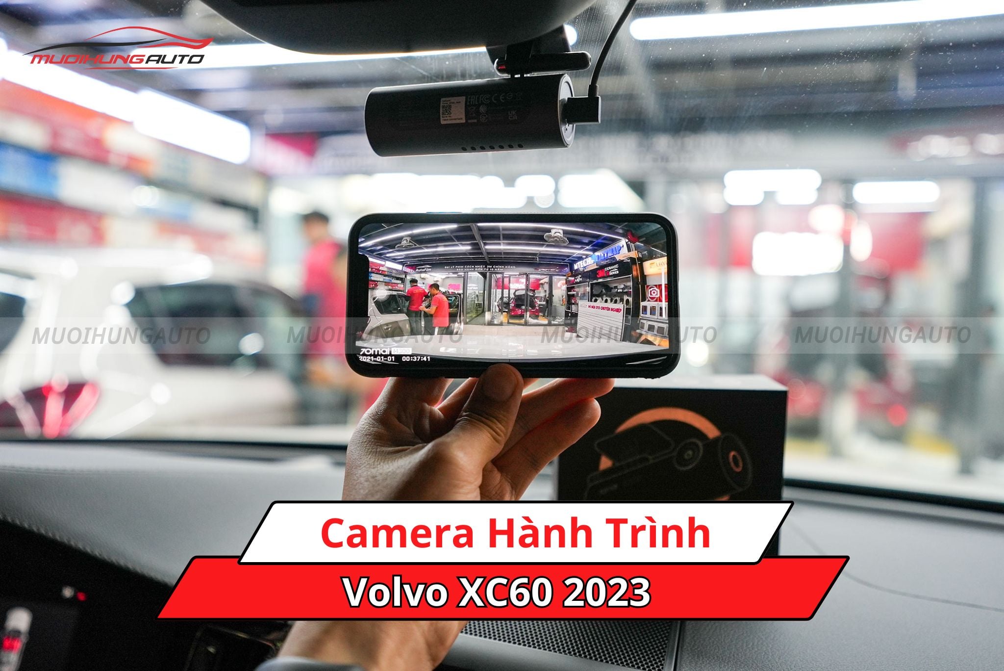Camera hành trình Volvo XC60 2023