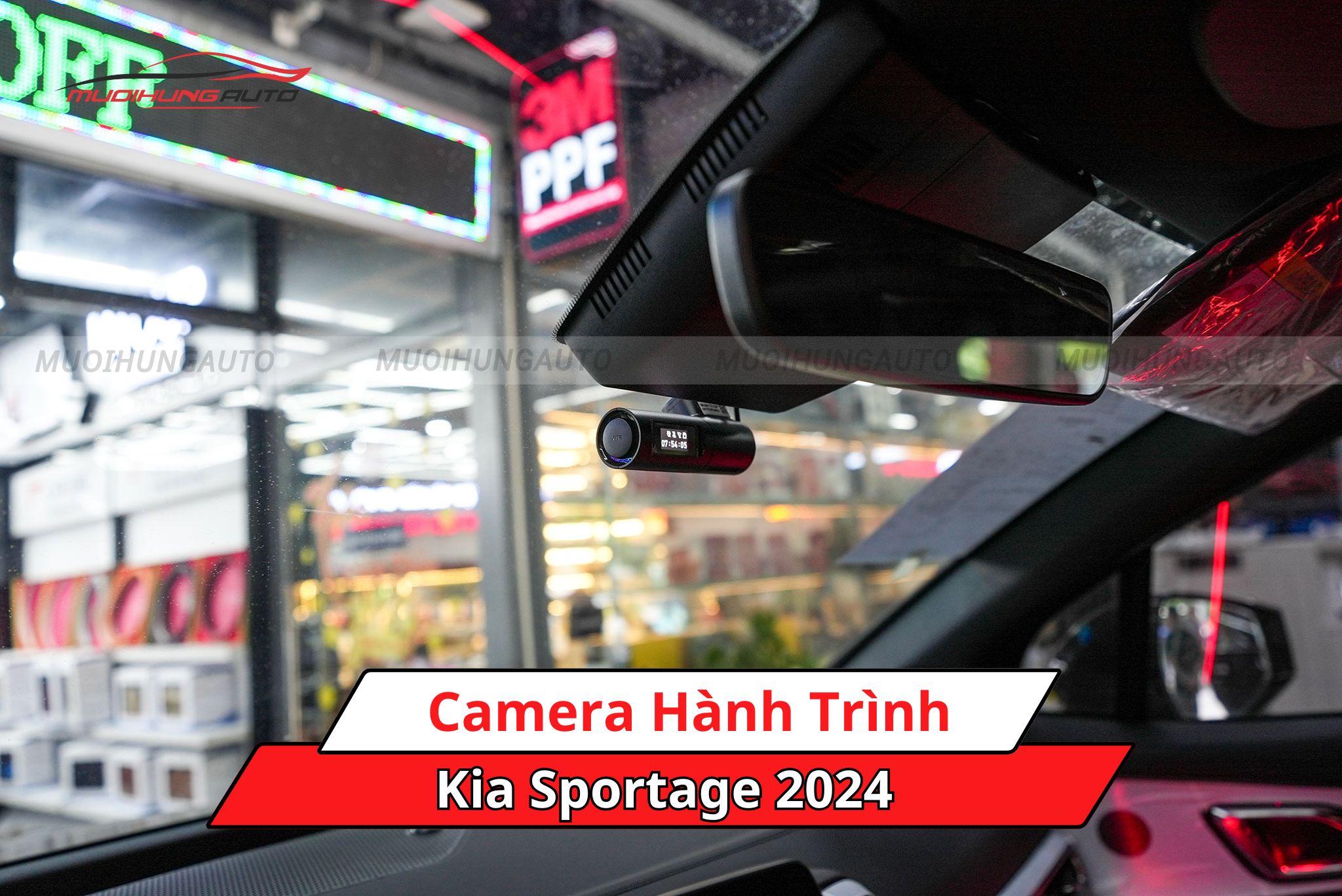 Camera hành trình xe Kia Sportage 2024