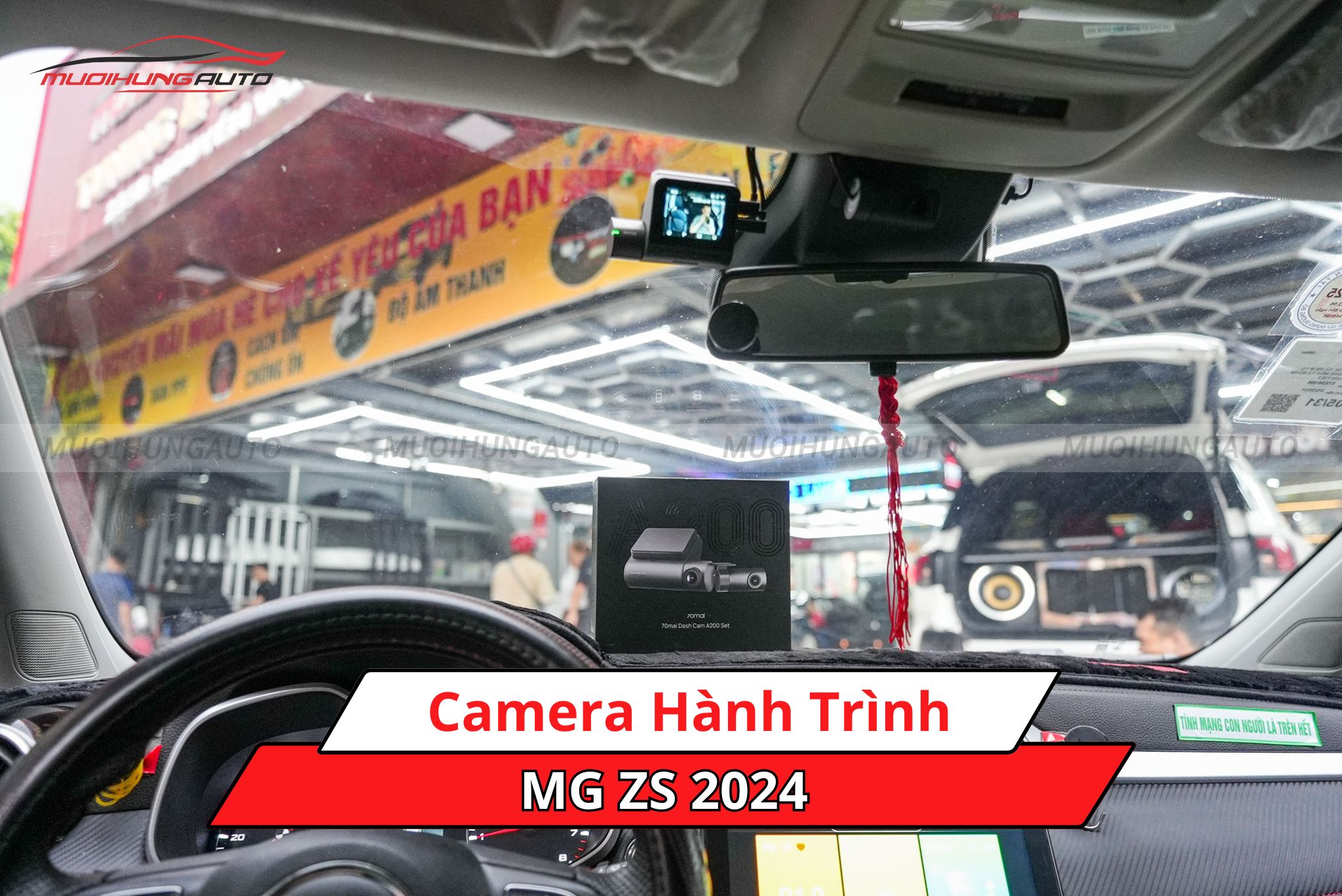 Camera hành trình xe MG ZS 2024