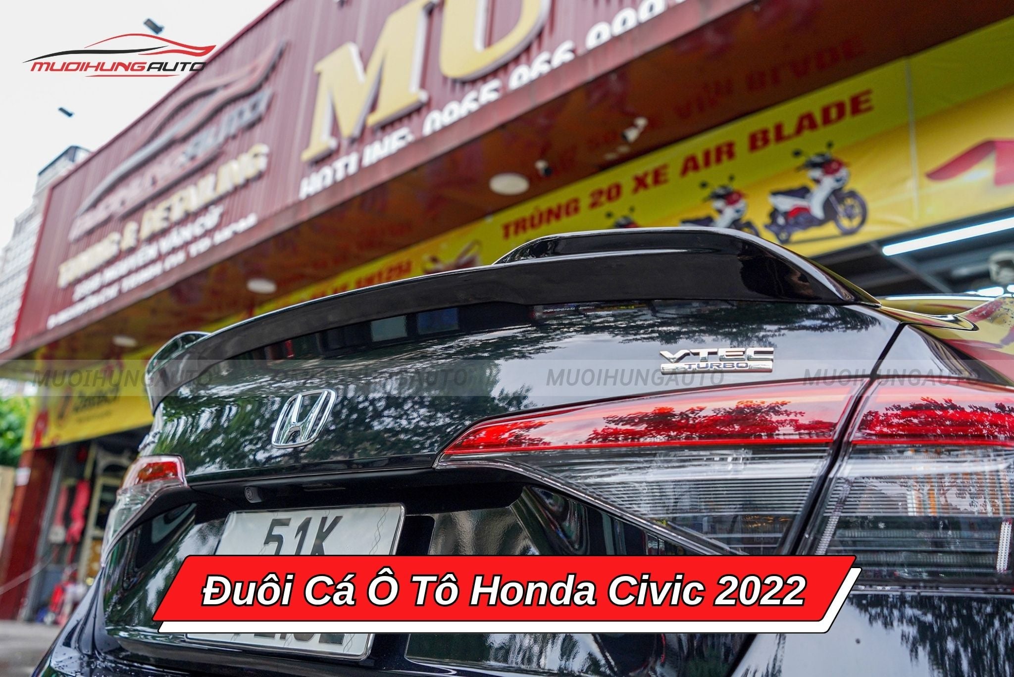 Cánh gió ô tô Honda Civic 2022