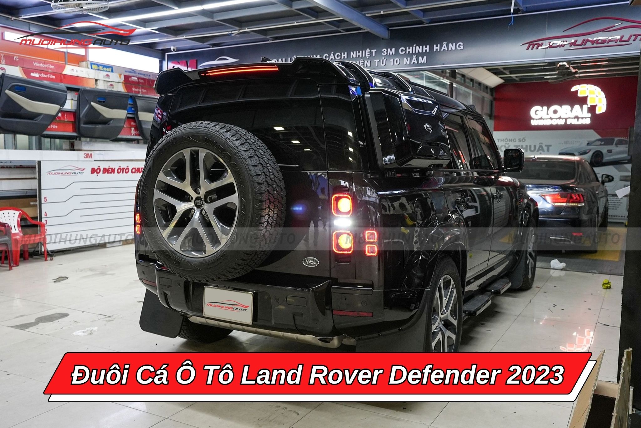 Cánh gió ô tô Land Rover Defender 2023