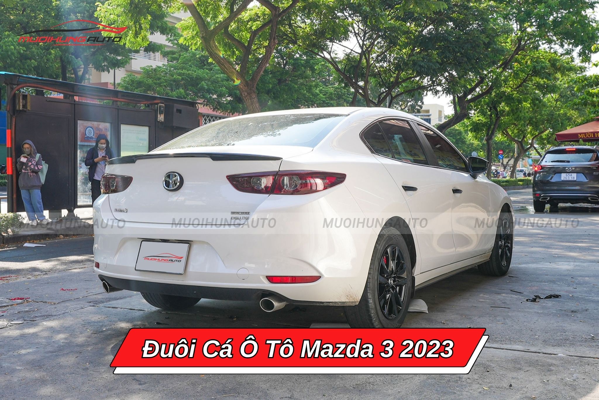 Cánh gió ô tô Mazda 3 2023