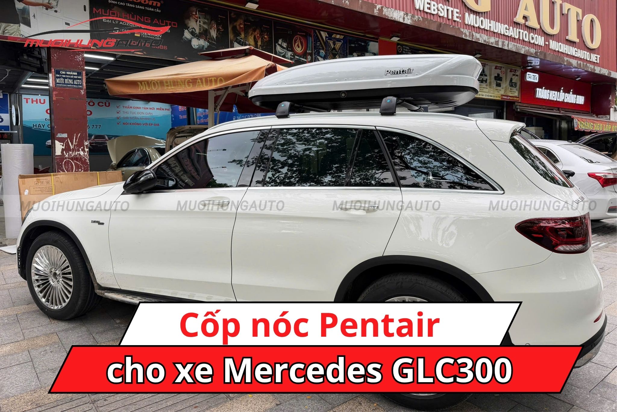 Cốp nóc Pentair cho Mercedes GLC300
