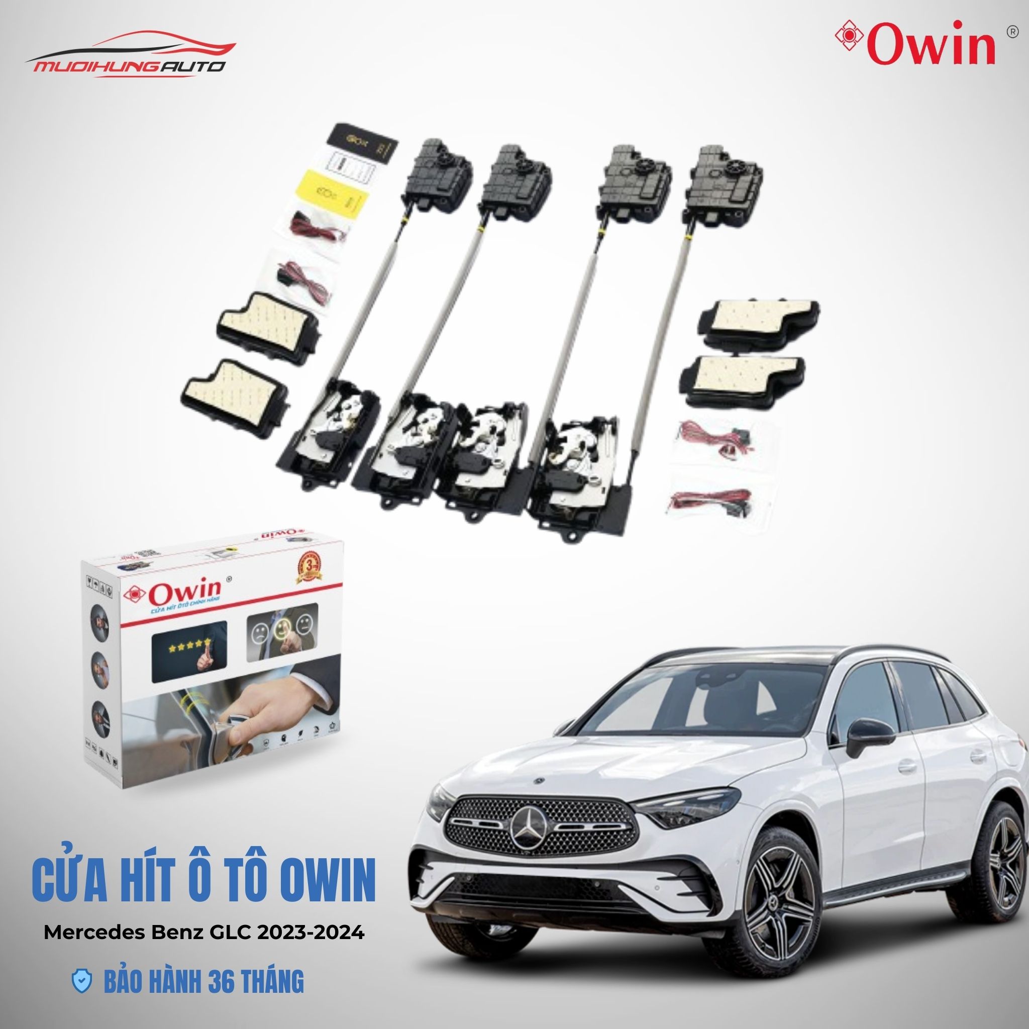 Cửa hít ô tô OWIN Mercedes Benz GLC 2023-2024