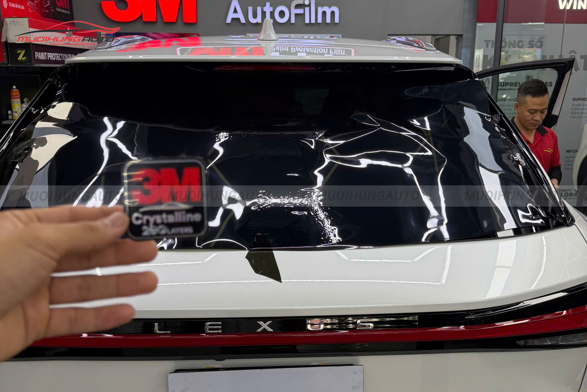 Dán phim cách nhiệt 3M cho xe Lexus RX350 2026