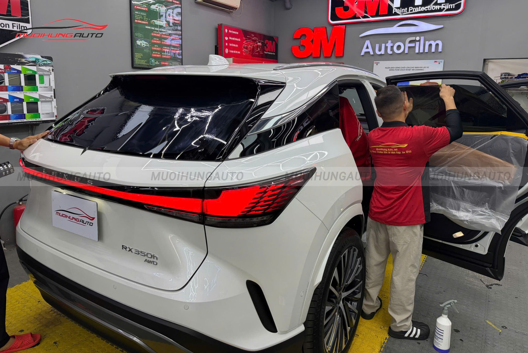 Dán phim cách nhiệt 3M Lexus RX350 2026