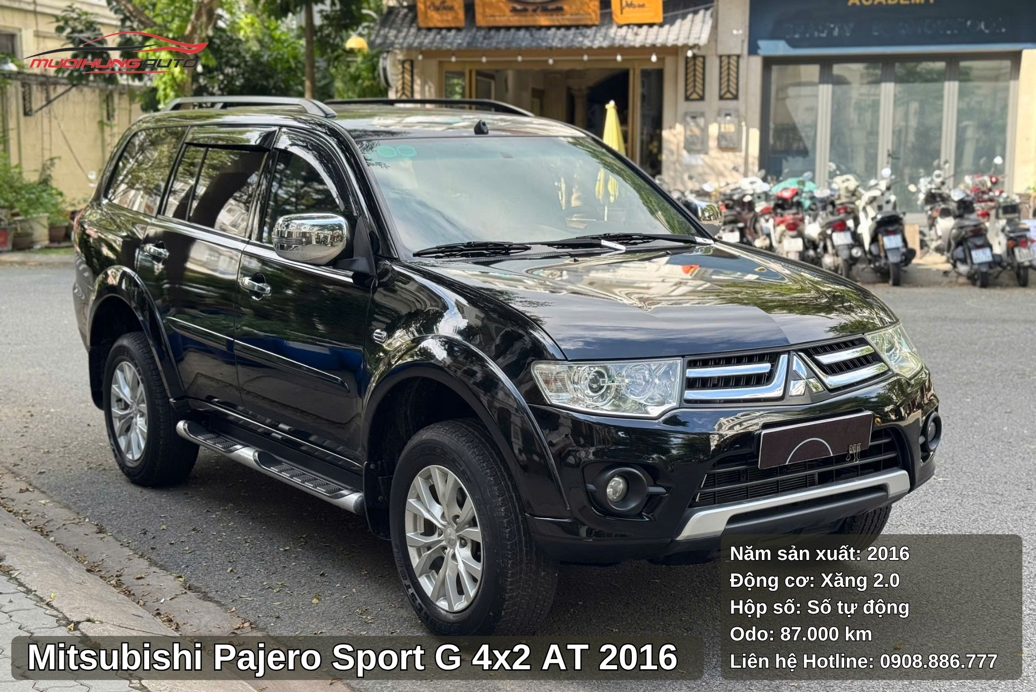 Đầu xe Mitsubishi Pajero Sport G 4x2 AT 2016