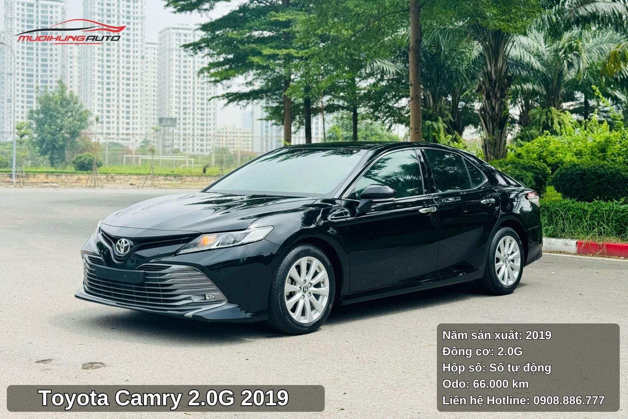 Đầu xe Toyota Camry 2.0G 2019