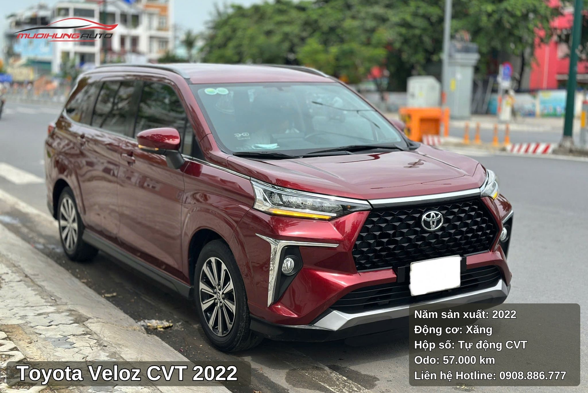 Đầu xe Toyota Veloz CVT 2022
