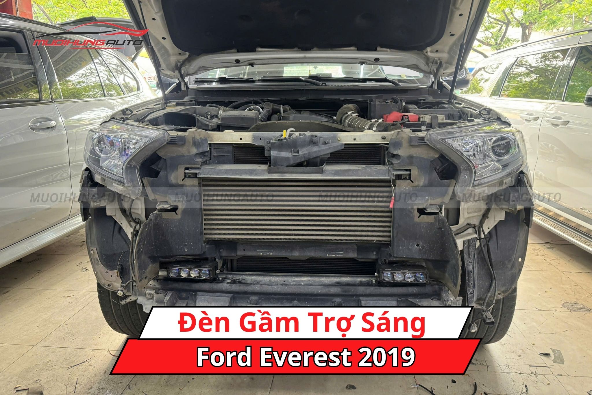 Đèn gầm trợ sáng cho Ford Everest 2019