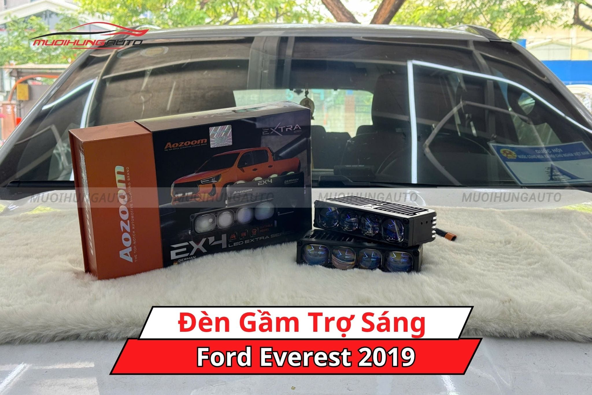 Đèn gầm trợ sáng cho xe Ford Everest 2019