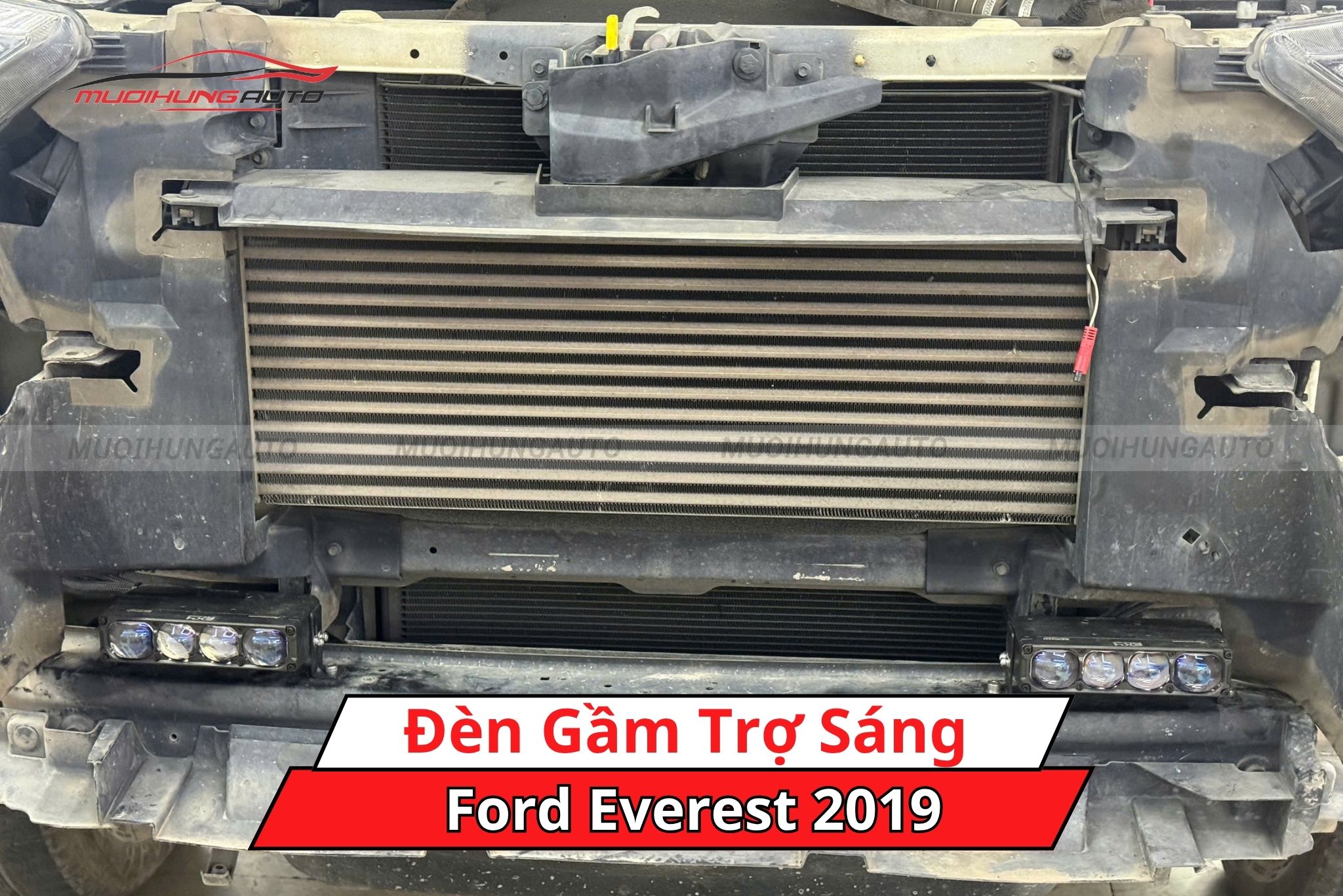 Đèn gầm trợ sáng Ford Everest 2019