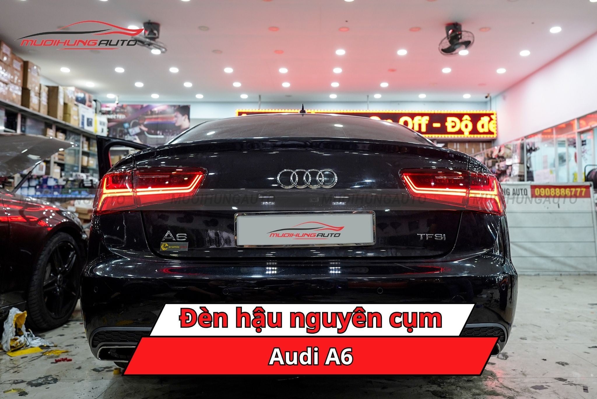 Đèn hậu nguyên cụm Audi A6