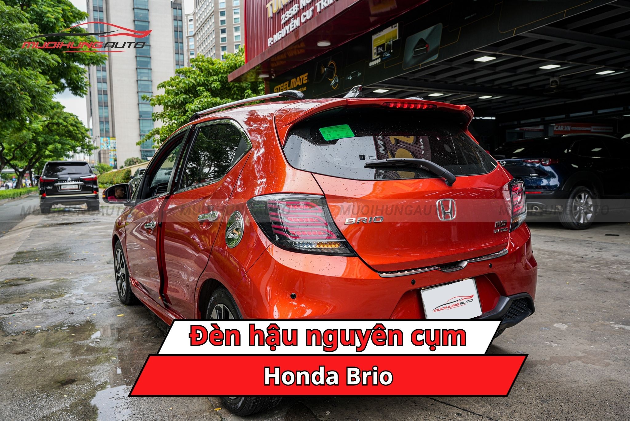 Đèn hậu nguyên cụm cho Honda Brio