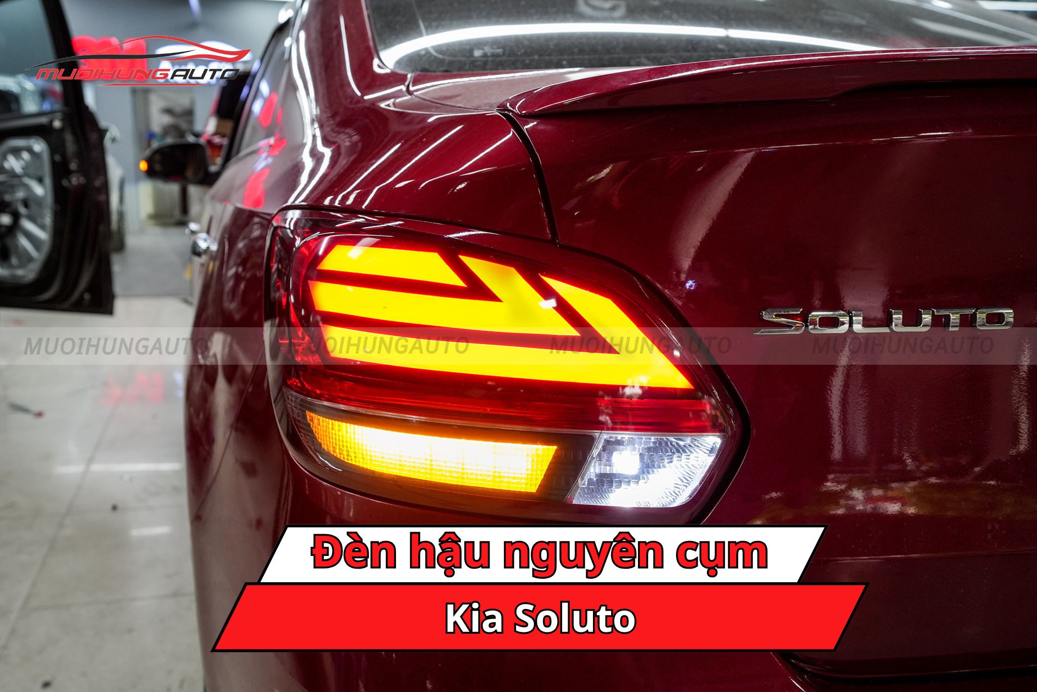Đèn hậu nguyên cụm cho Kia Soluto